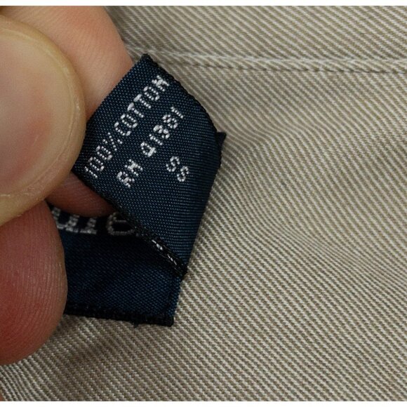 Polo Ralph Lauren Button-Down Shirt Men's 3XLT Tall Light Tan Long Sleeve - Picture 7 of 12